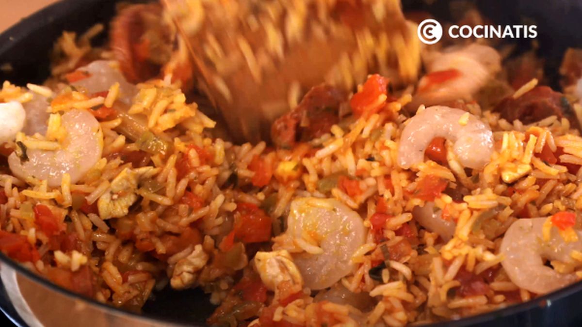 CTIS0555 receta arroz jambalaya paso 6