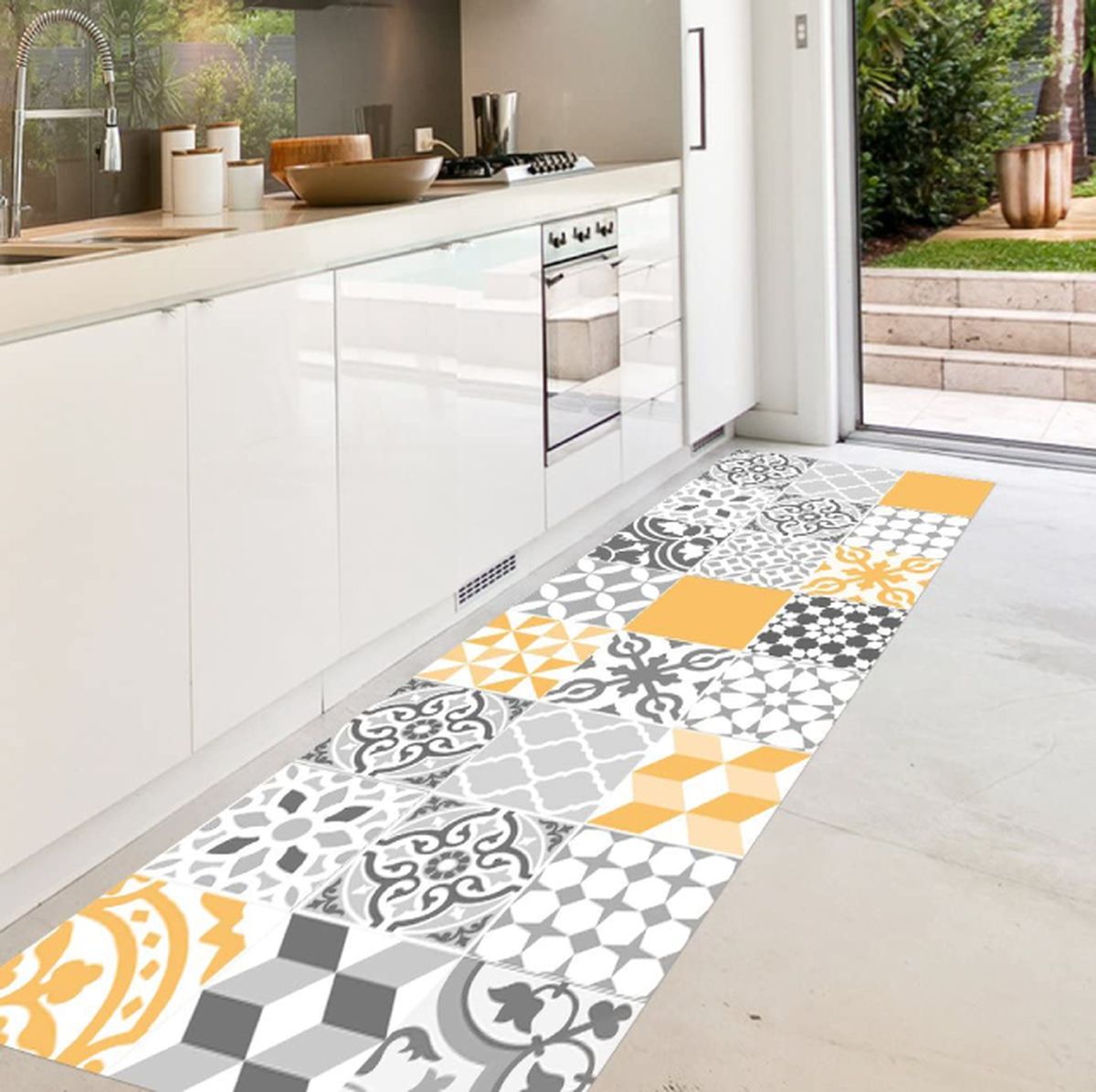 alfombra vinilica cocina amazon