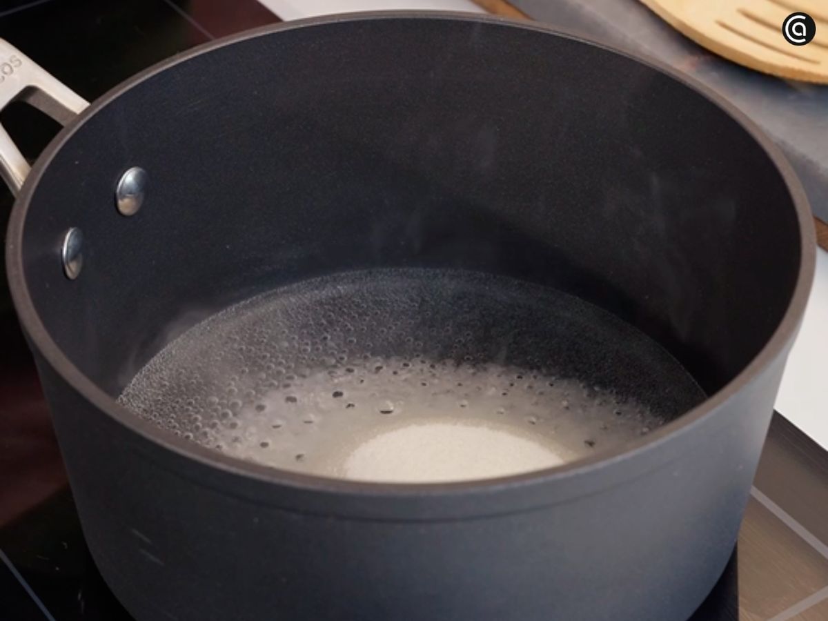 Salsa de maracuyá - paso 1