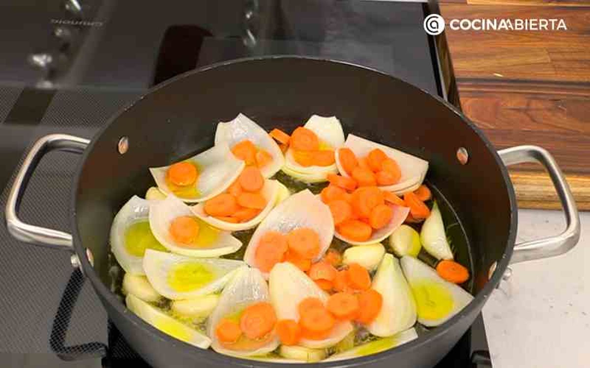Escabecha las zanahorias