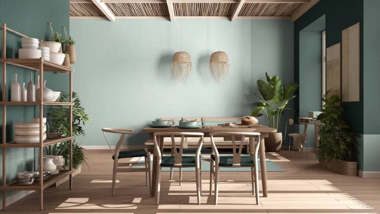 Color drenching tendencia decorativa para pintar la casa 1