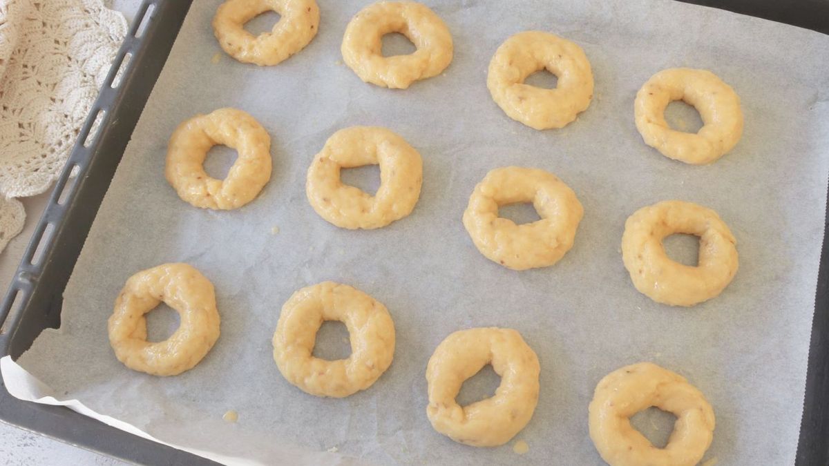 Rosquillas de San Isidro para hacer en el horno