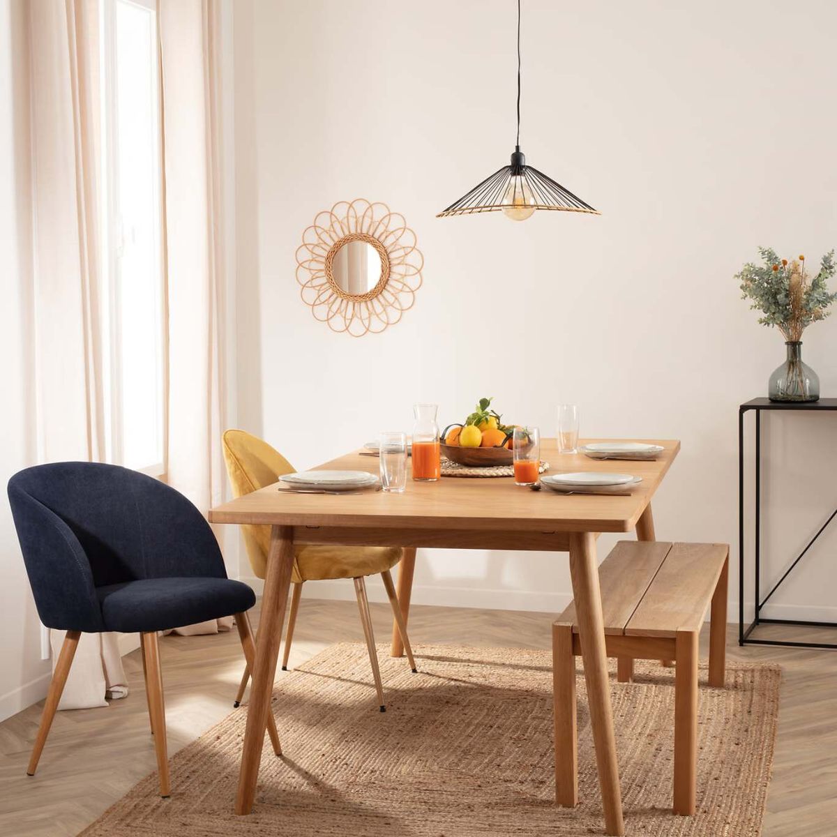 Alfombra de yute "History" de Atmosphera.