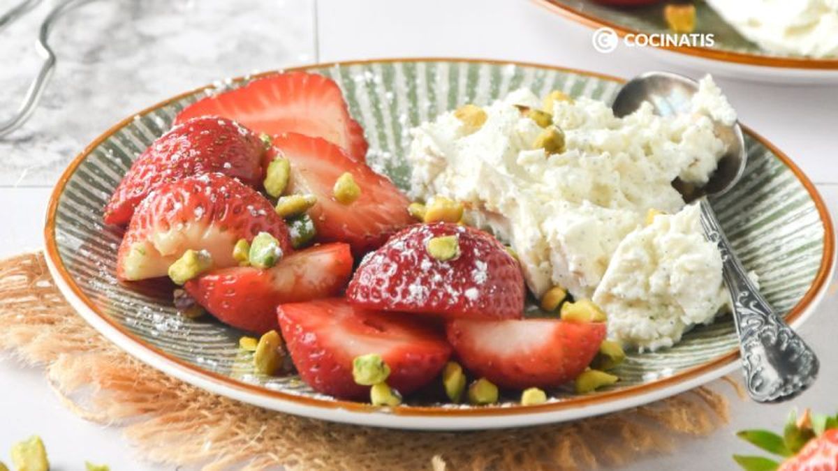 Fresas con vinagre y azúcar / Fotos: Sonia Mas