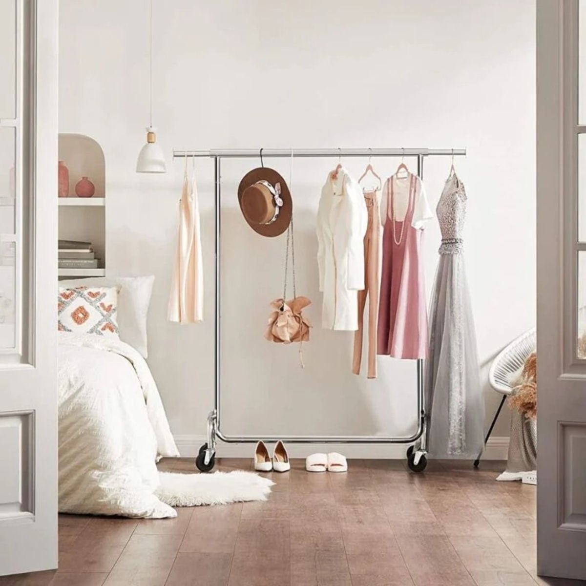 Utilizar un perchero abierto