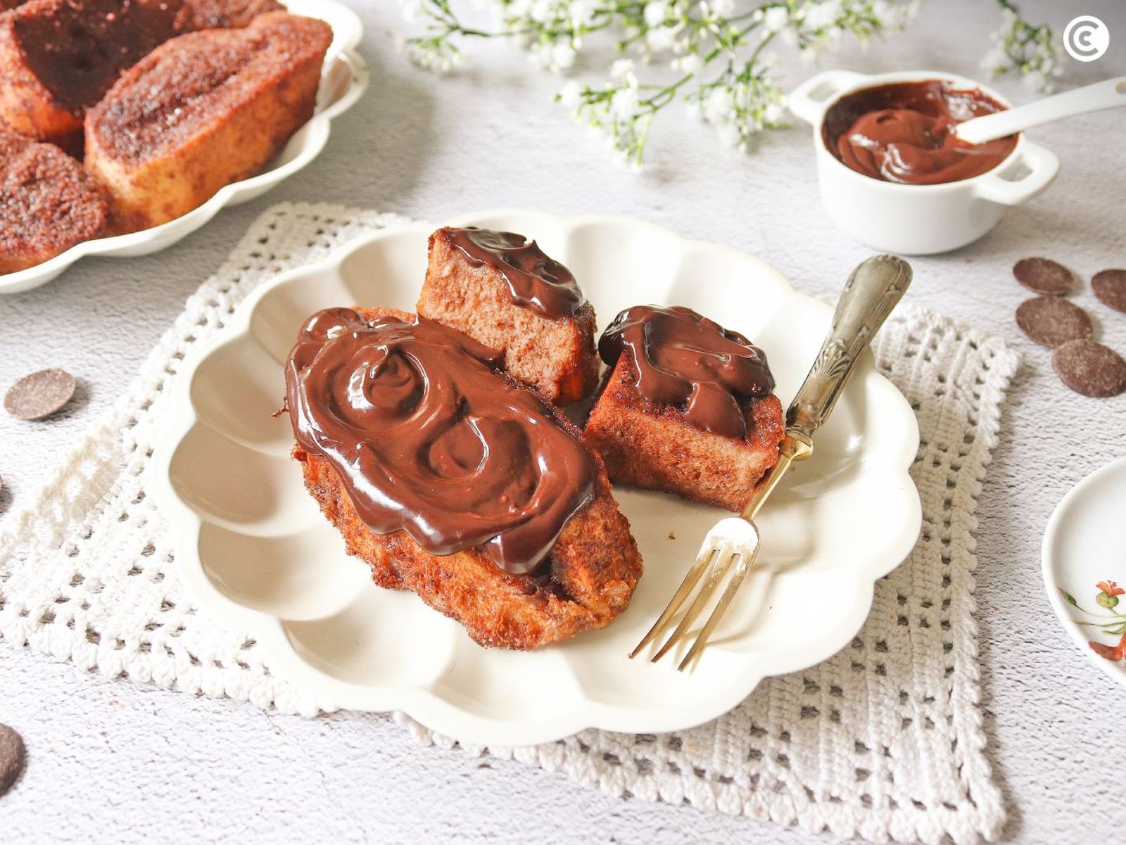 Torrijas de chocolate