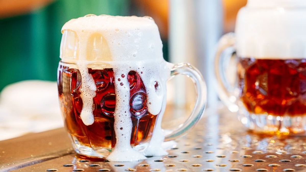 Jarra de cerveza tostada