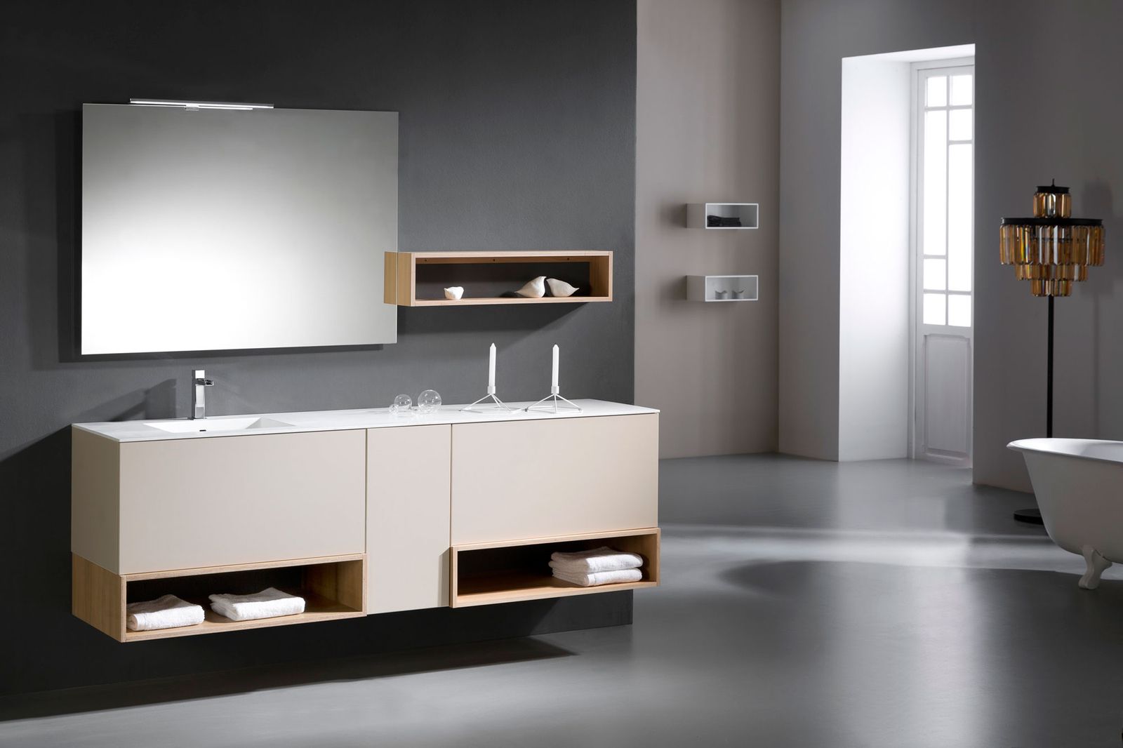 Ventajas de los muebles de baño suspendidos Ventajas de los muebles de baño suspendidos