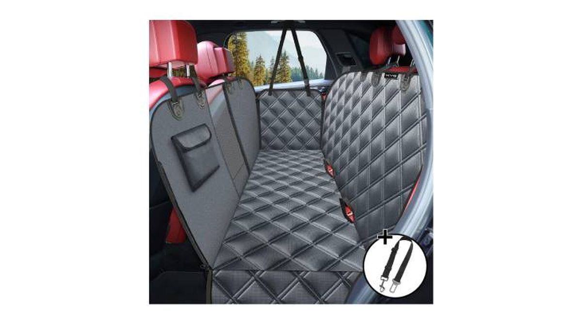 Funda Universal Gris Para Asiento Delantero De Coche, Impermeable, Antideslizante, Absorbente