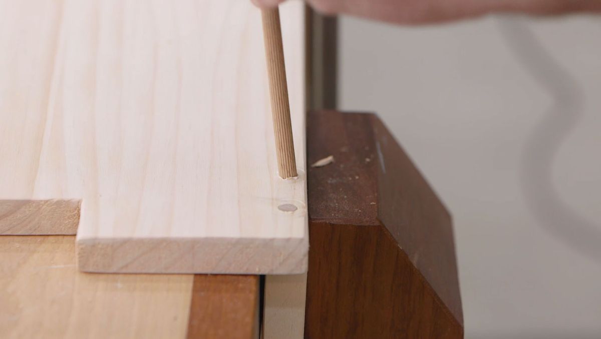 Hacer una silla escalera de madera paso 5