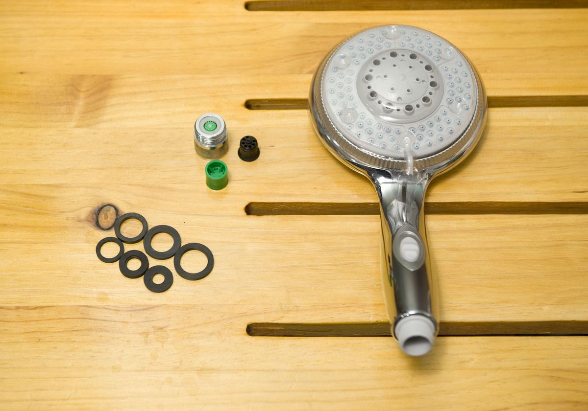 brico 0549 2 cambiar mango ducha ahorrar agua xl