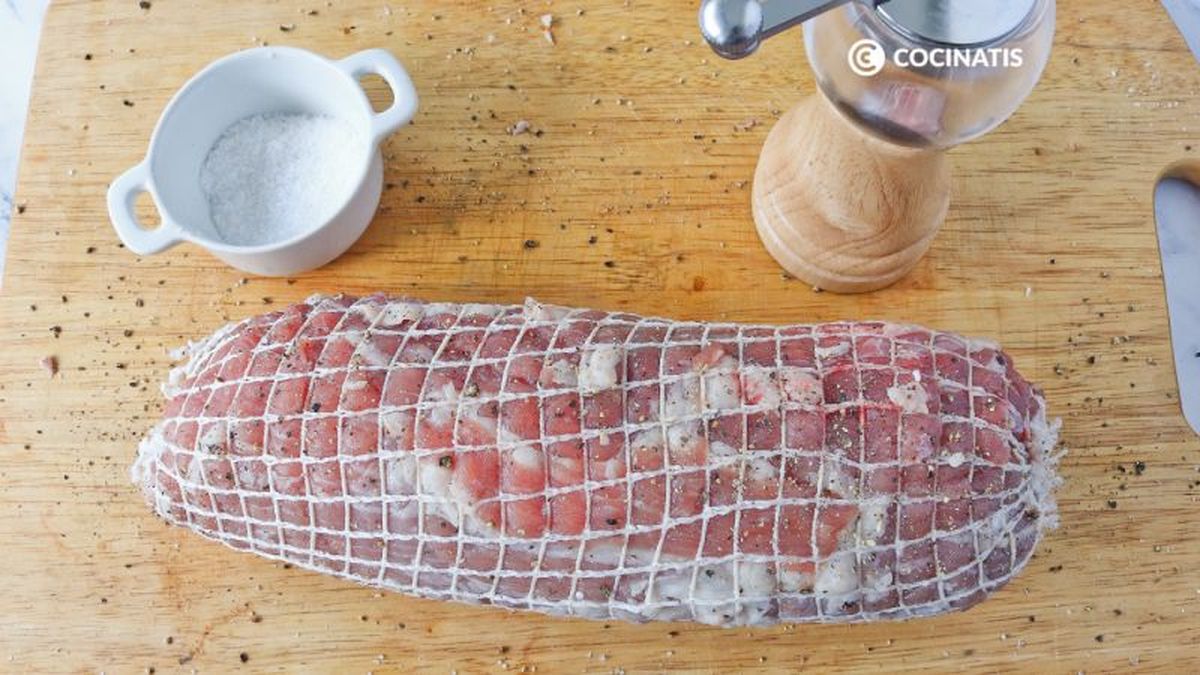 Preparamos el redondo de ternera para hornear