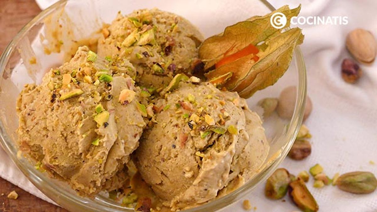 Receta de helado de pistacho   paso 7