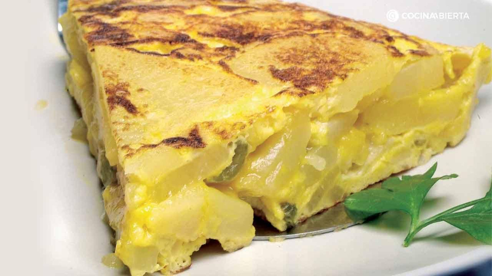 Ración de tortilla de patata