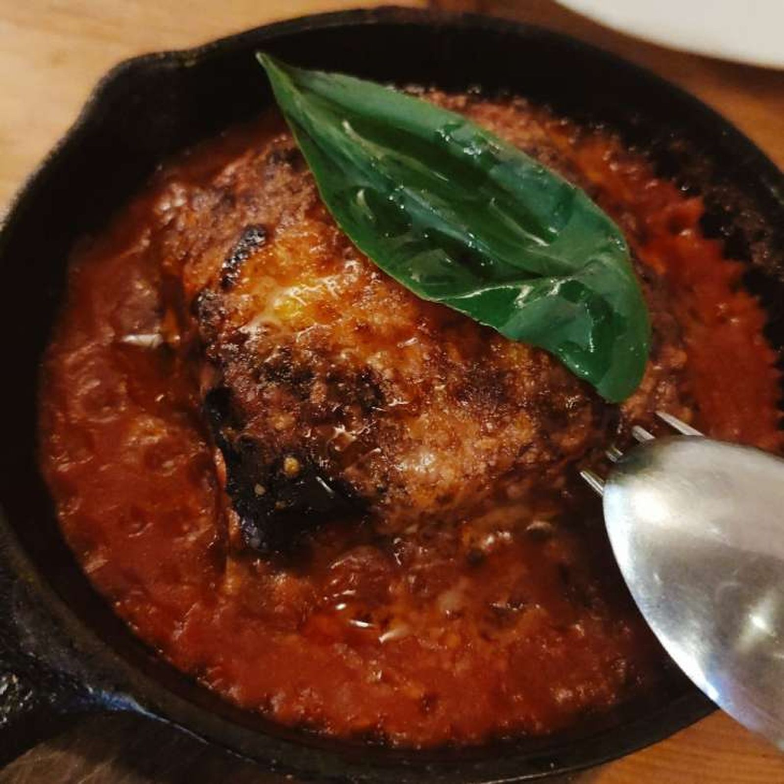La parmigiana de berenjena de Sartoria Panatieri La parmigiana de berenjena de Sartoria Panatieri
