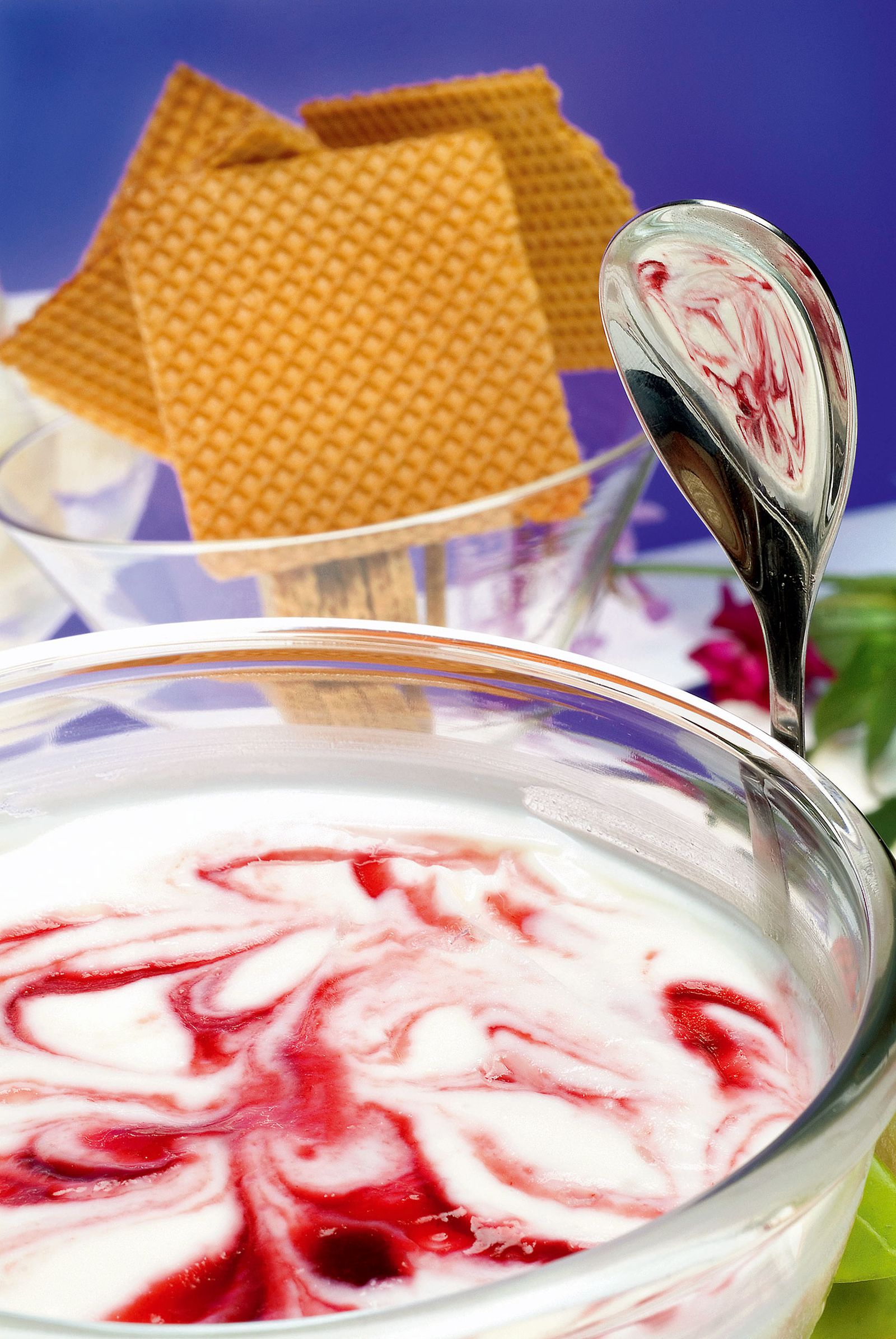 receta helado queso