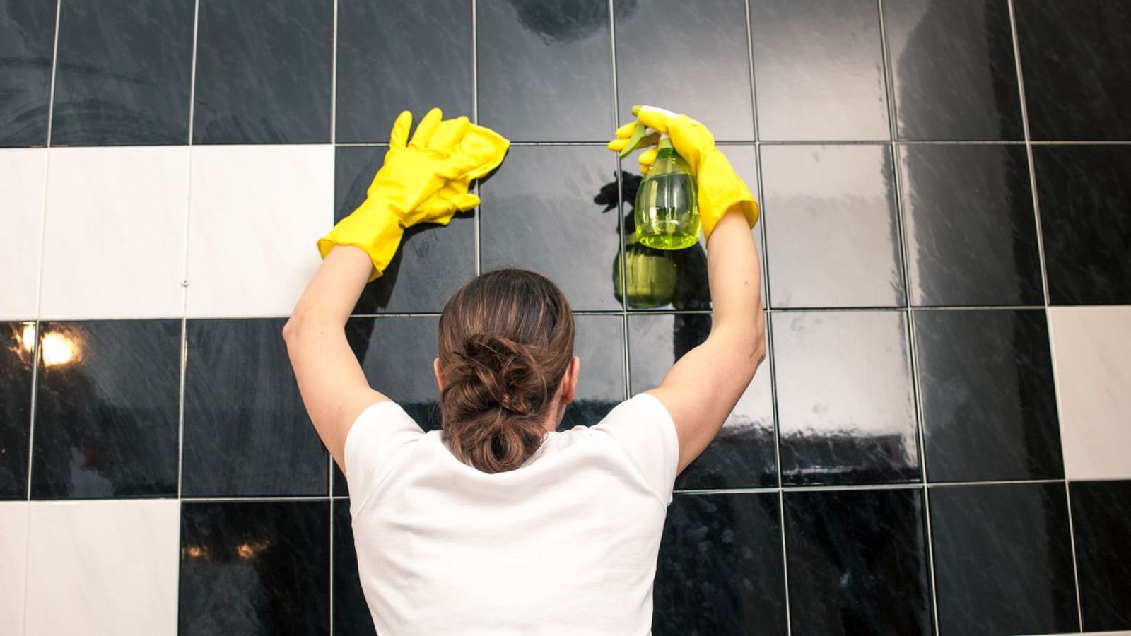 limpiador de azulejos para el bano