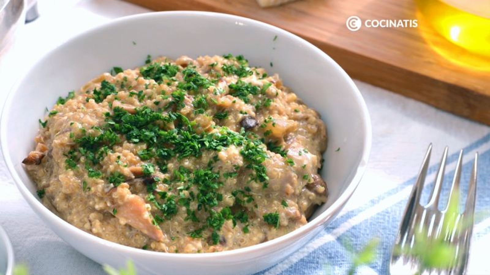 Risotto de quinoa