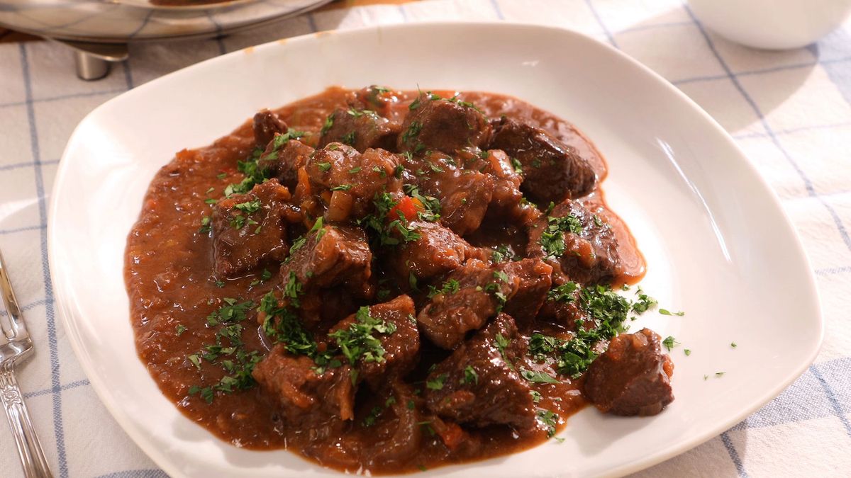 Goulash húngaro   Paso 7