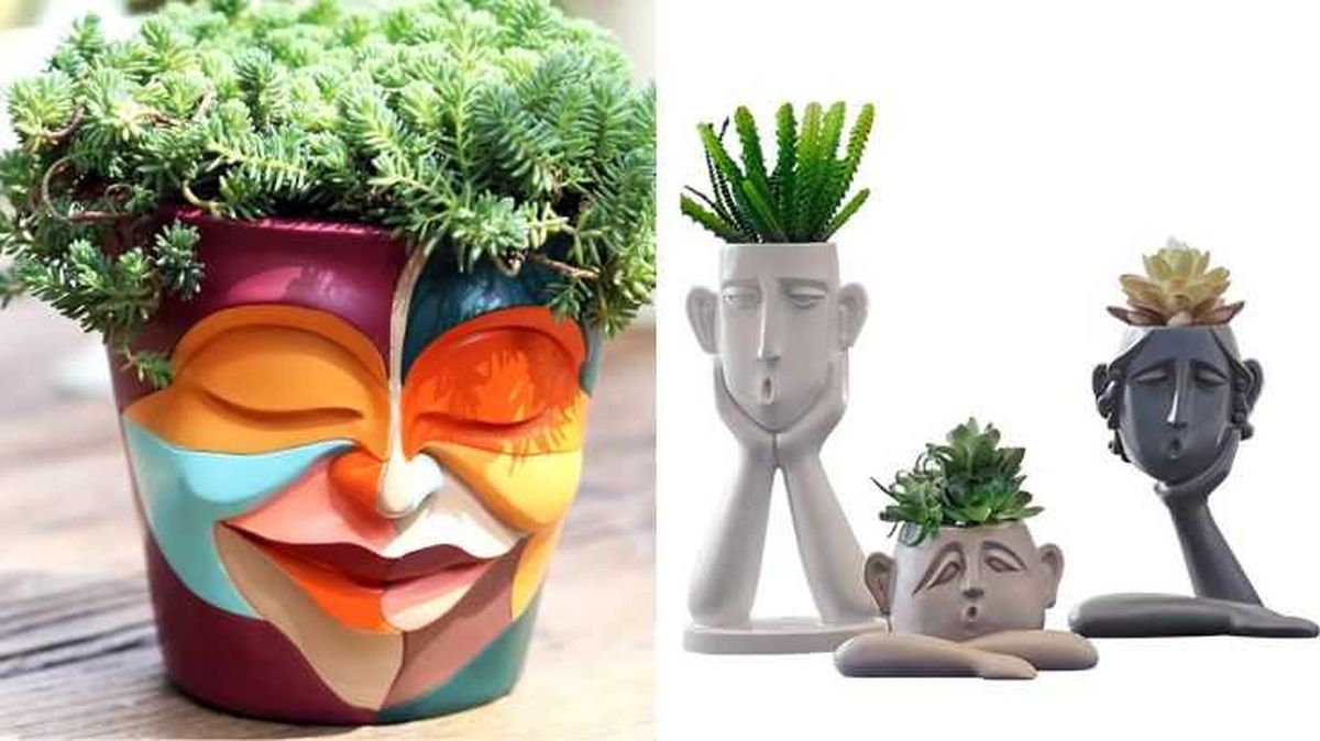 maceta cara GUGUGO  Kelendle