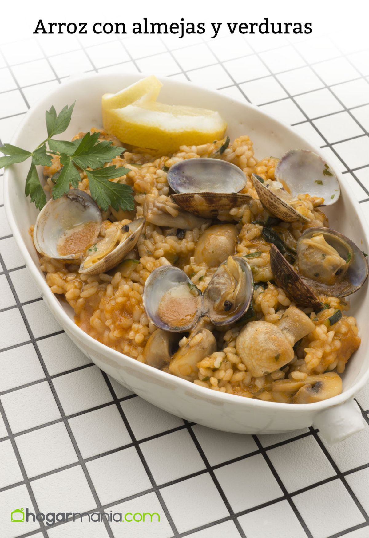 KARL6015 Arroz con almejas y verduras vertical