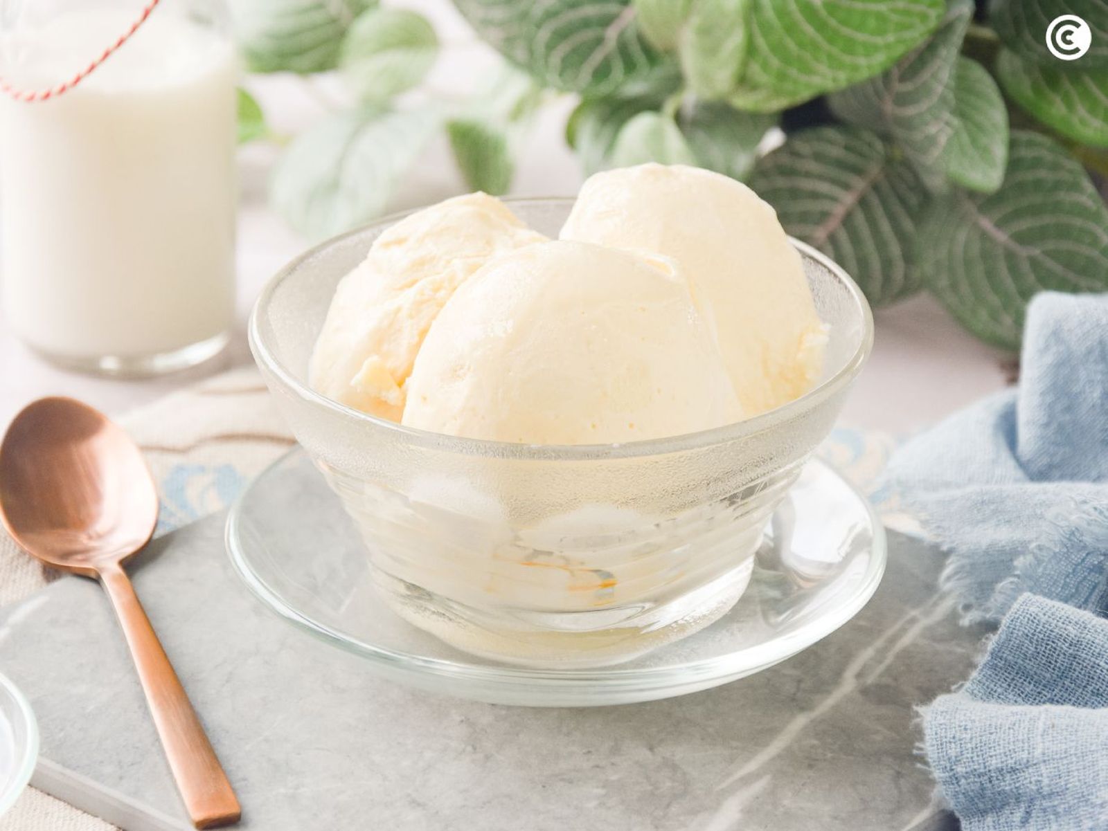 Helado de leche