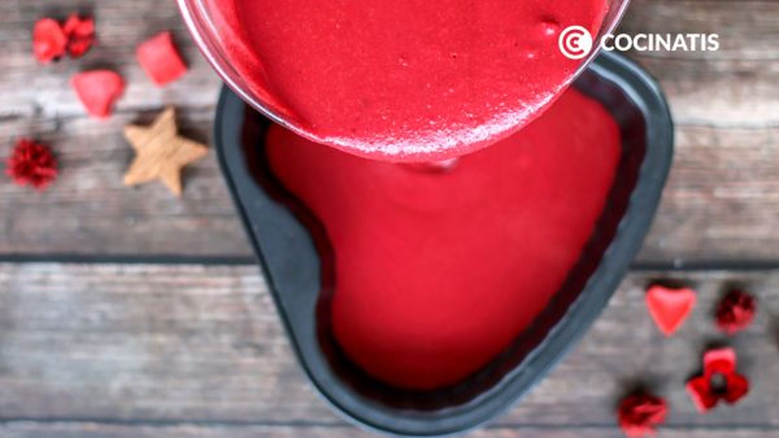 receta tarta red velvet para san valentin paso 4