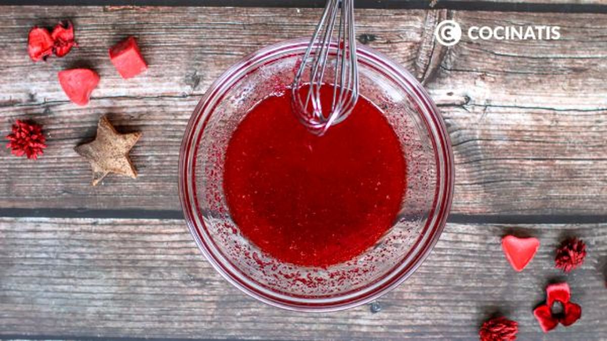 receta tarta red velvet para san valentin paso 1