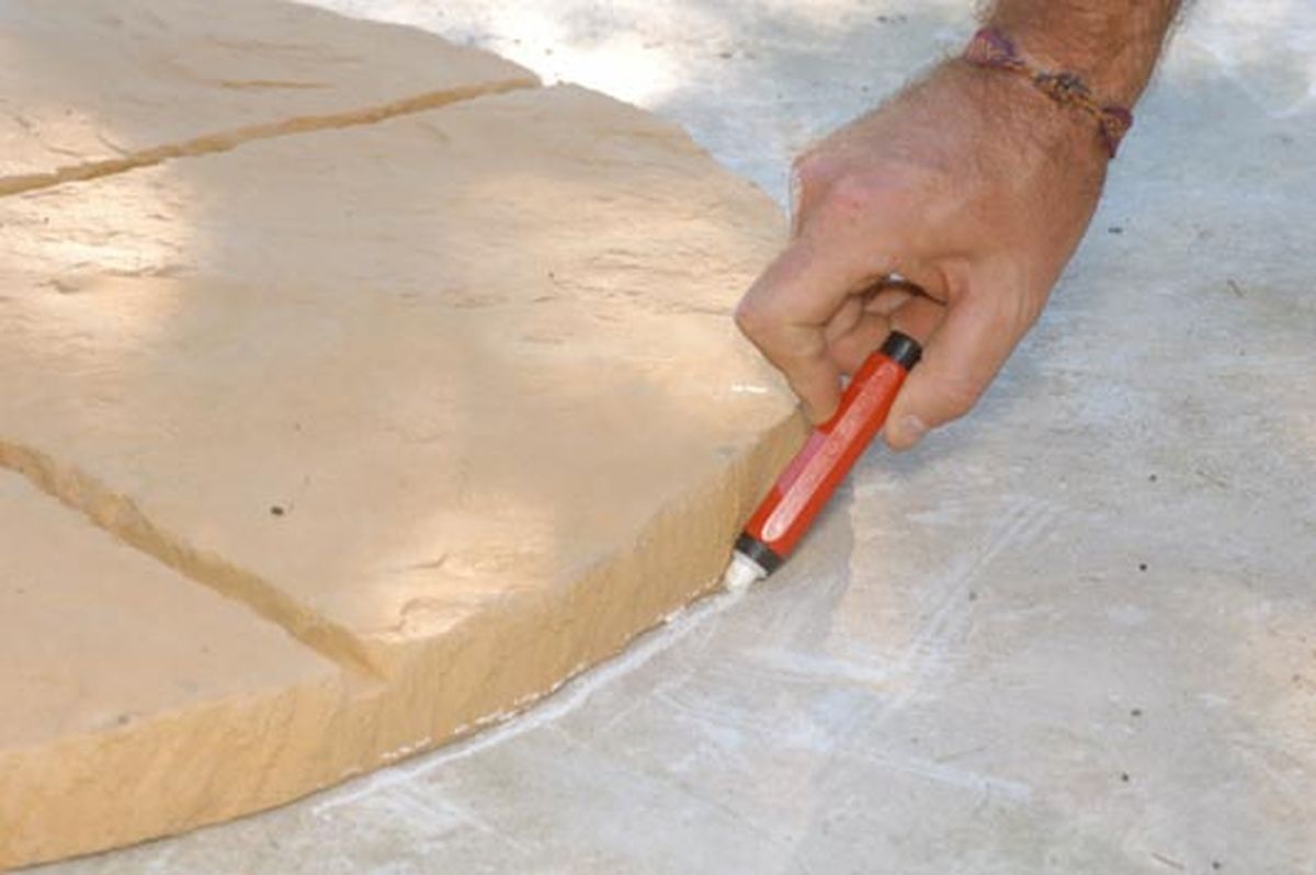 Enlosado decorativo para jardín paso 3