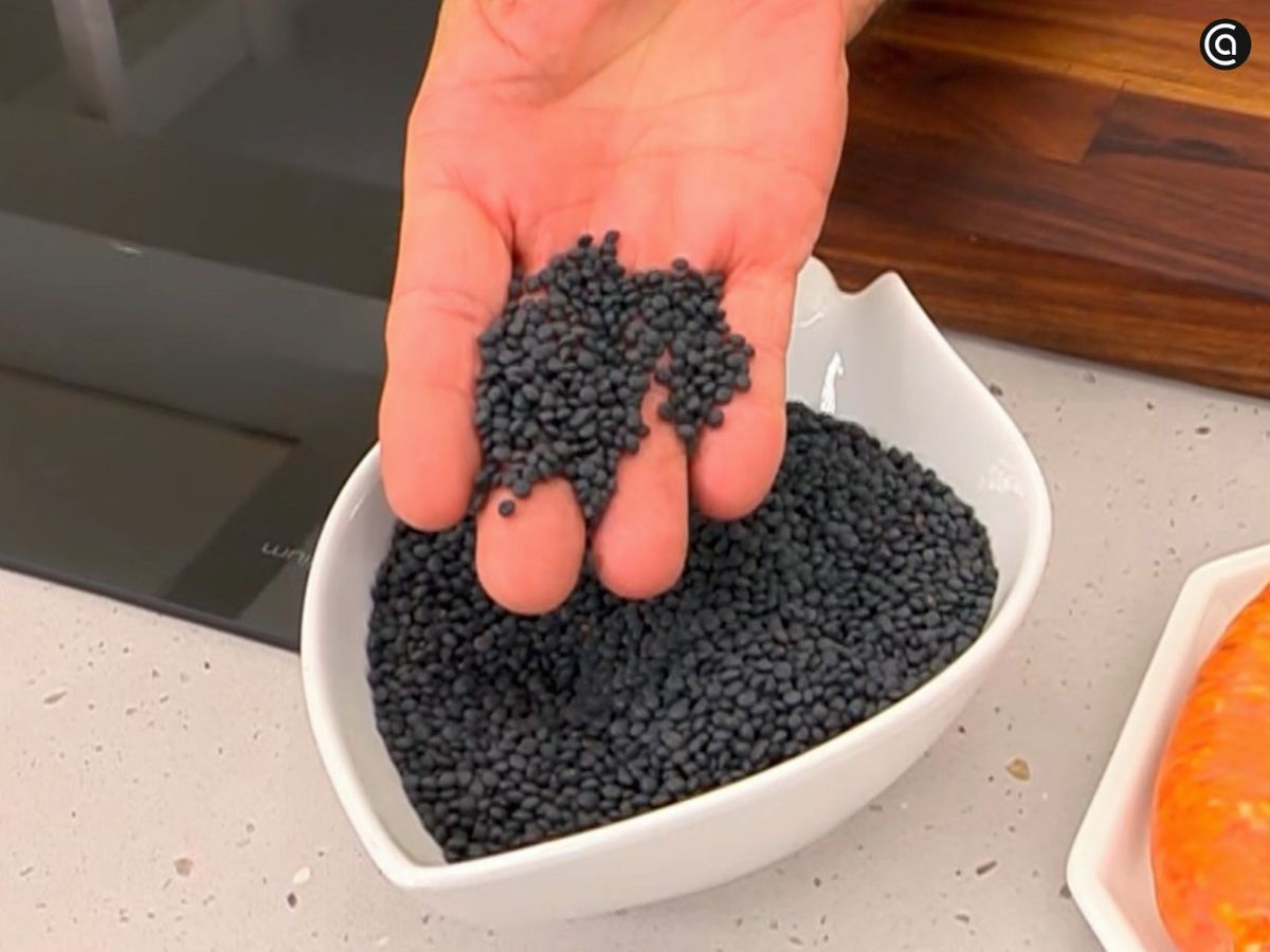 Las lentejas caviar no se rompen al cocer: su piel es fina y resistente