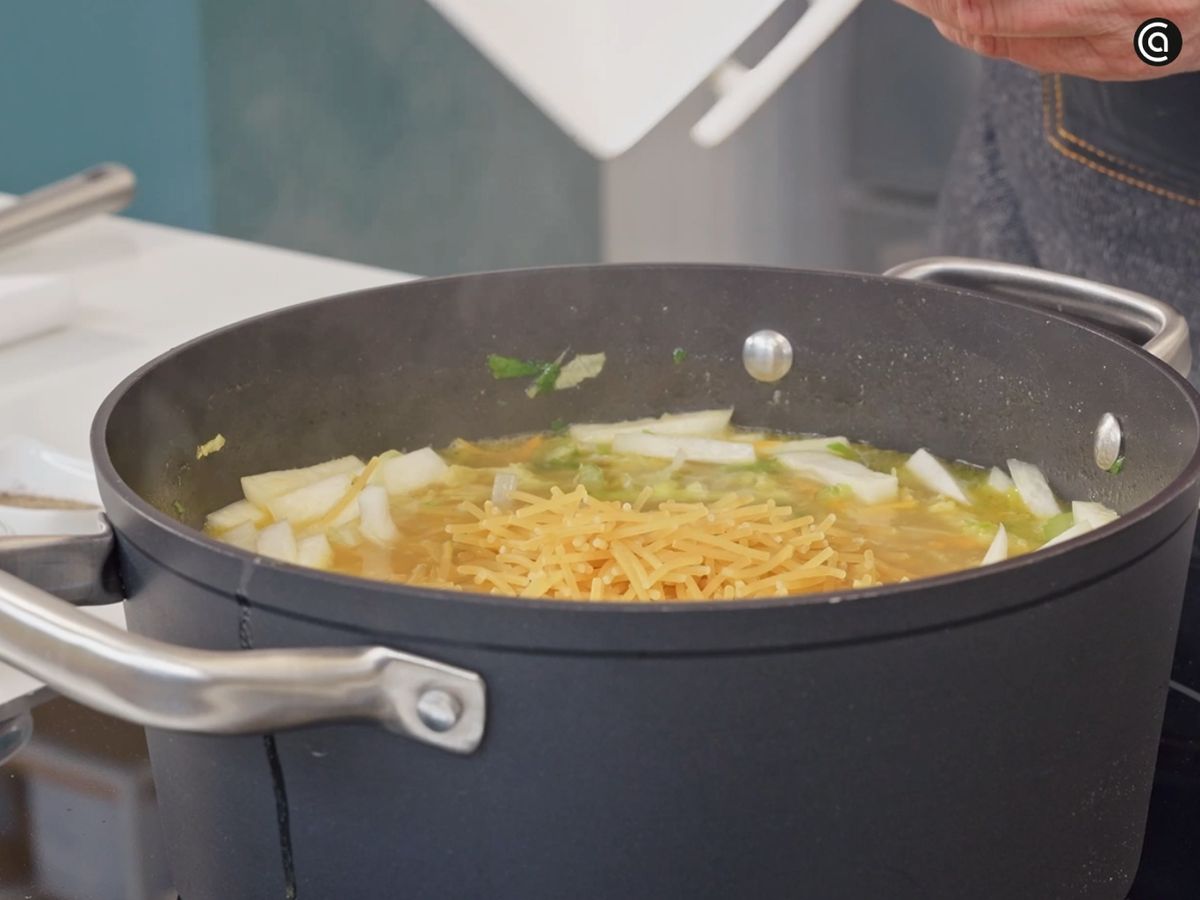 Sopa juliana - paso 4