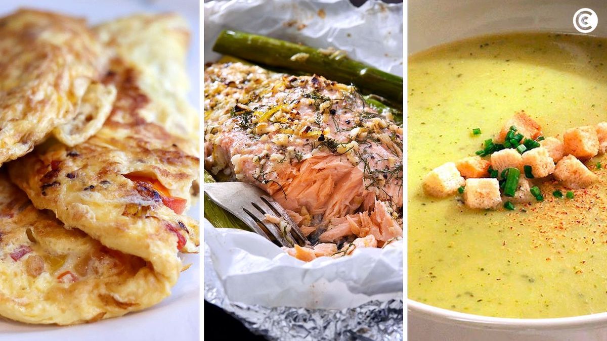 Día uno del menú de la dieta cetogénica