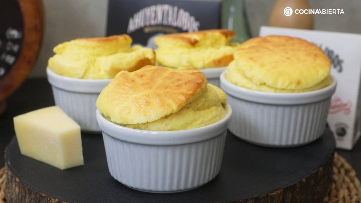 El soufflé de queso es más fácil de preparar de lo que parece
