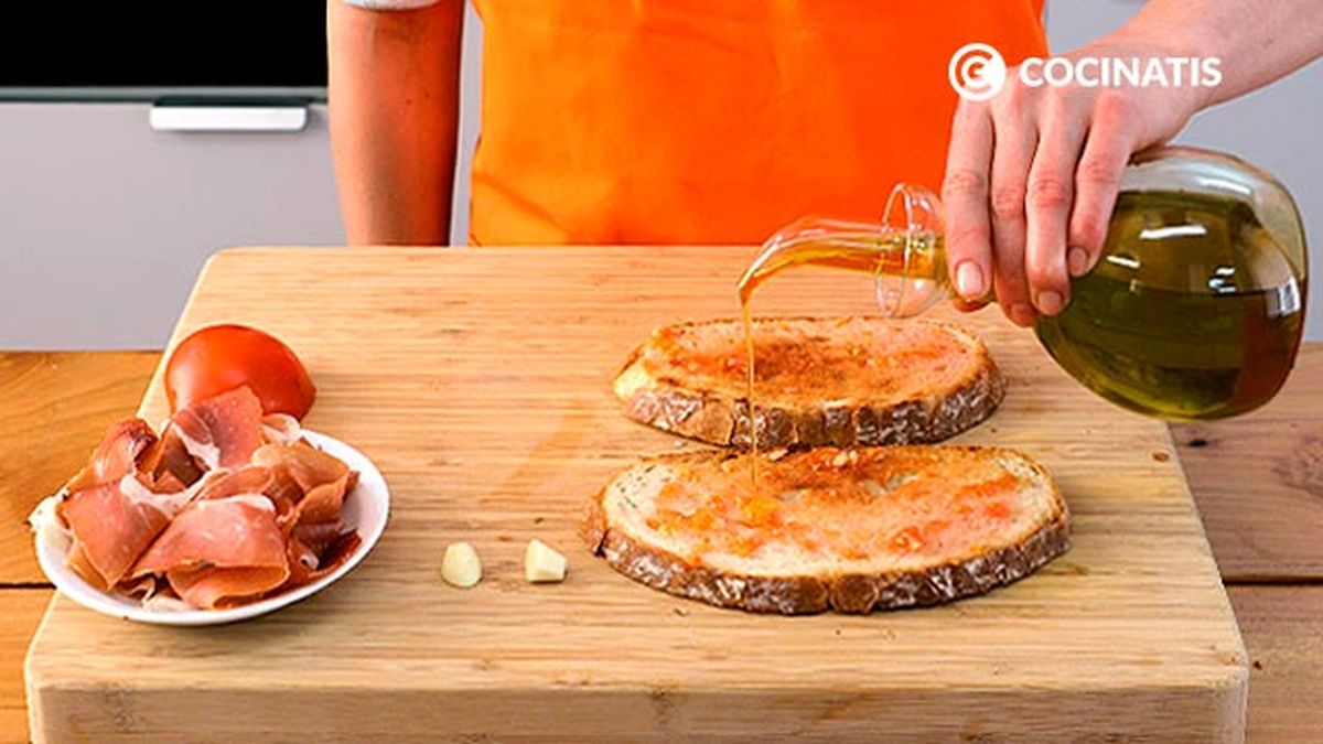 Receta de pan tumaca  paso 3