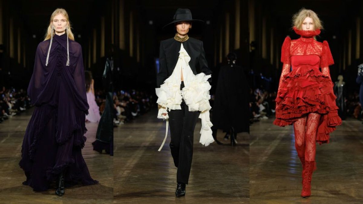 Propuestas de Alexander McQueen en la Semana de la Moda de París / Fotos: Spotlight