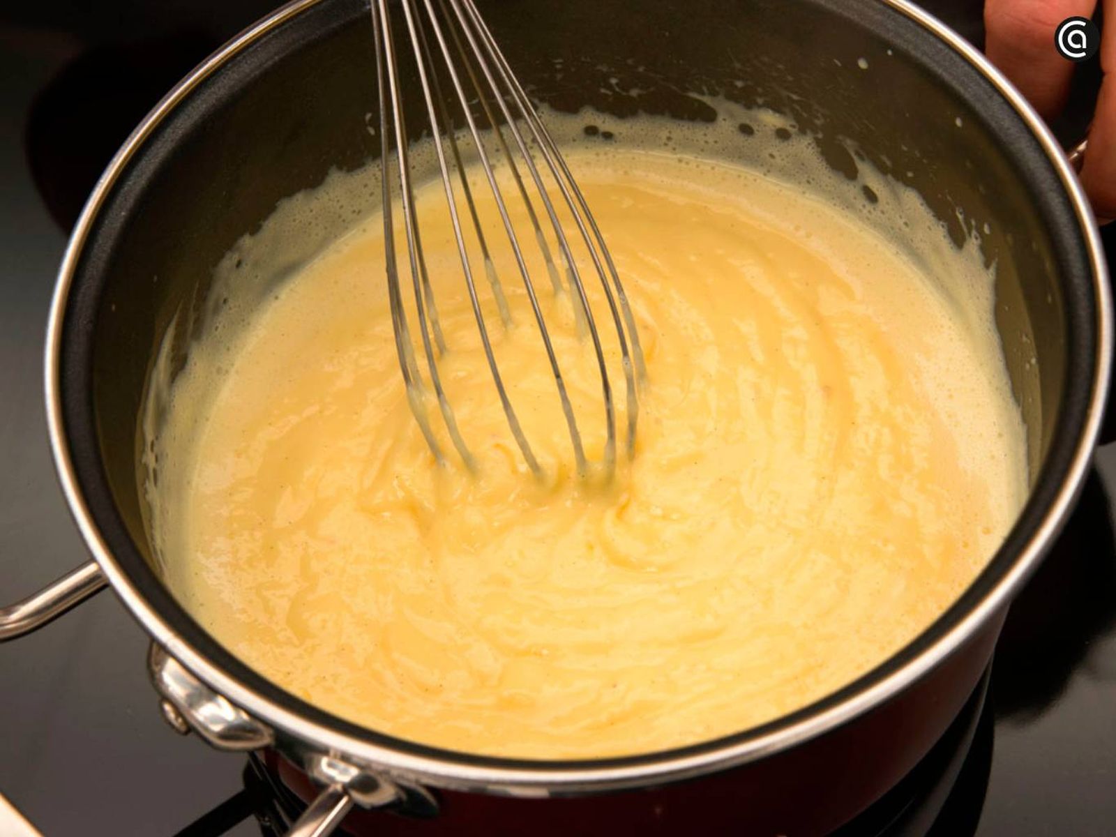 Renueve hasta conseguir una buena crema pastelera