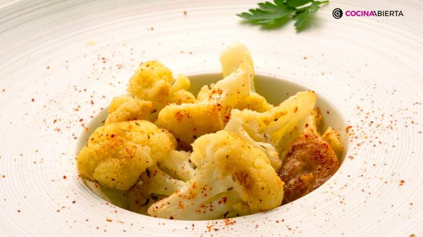 Coliflor especiada