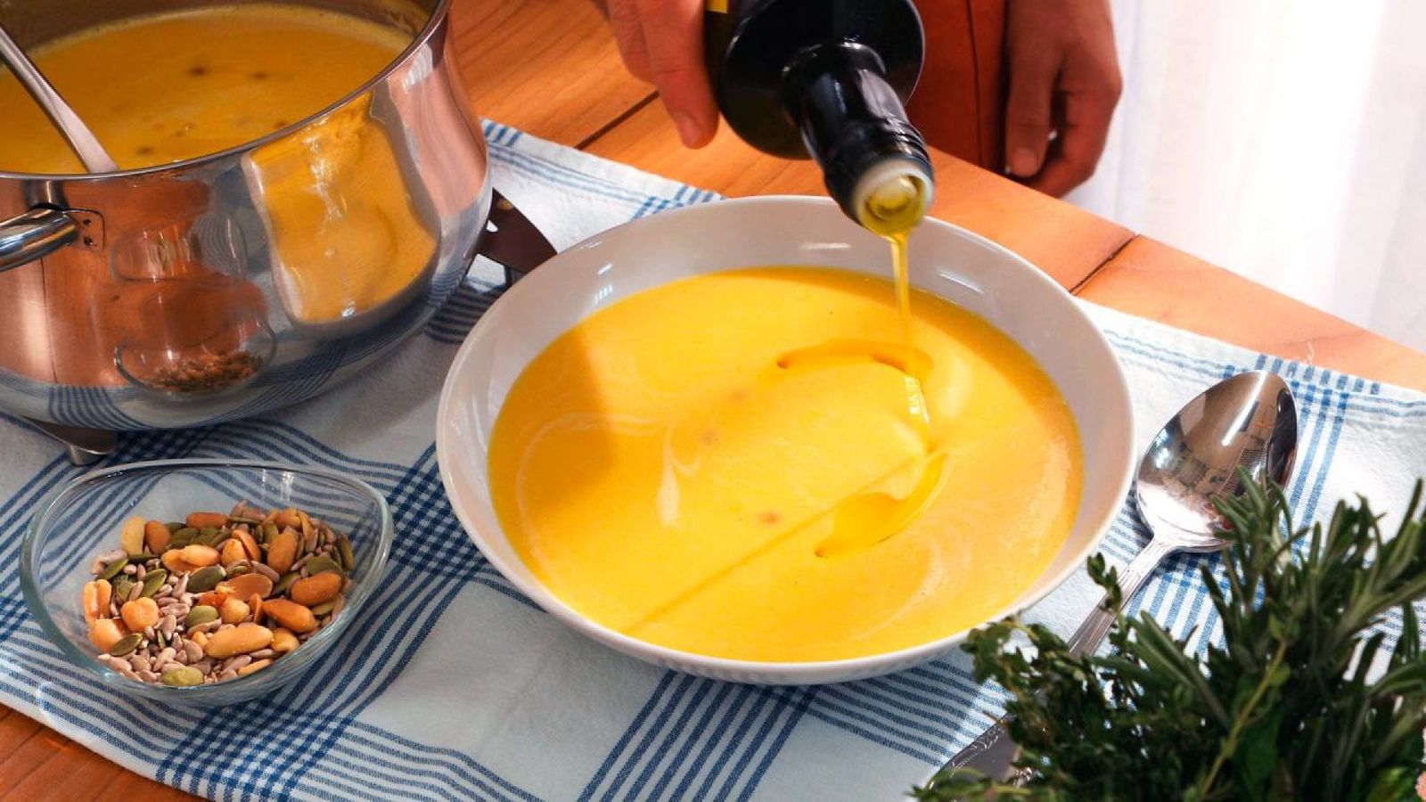 Crema de calabaza Paso 6 Crema de calabaza Paso 6