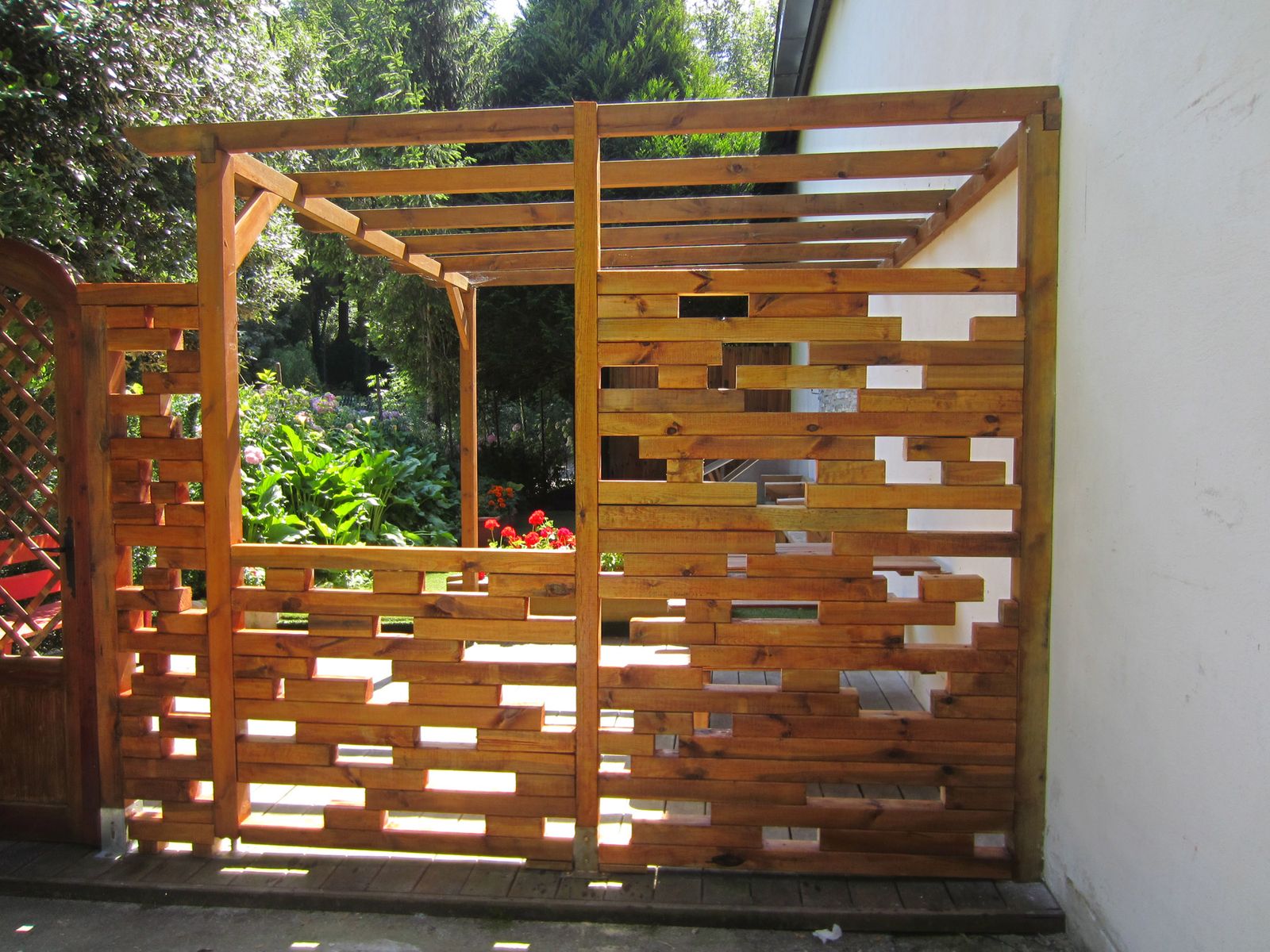 Murete de madera