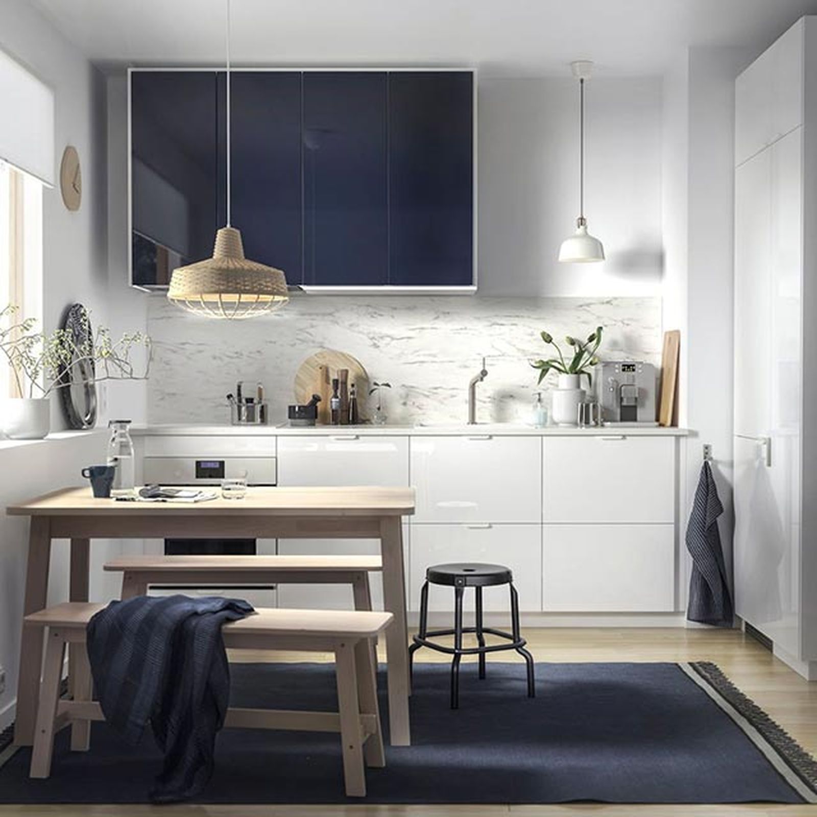 Cómo decorar una cocina pequeña de estilo moderno 11 Cómo decorar una cocina pequeña de estilo moderno 11