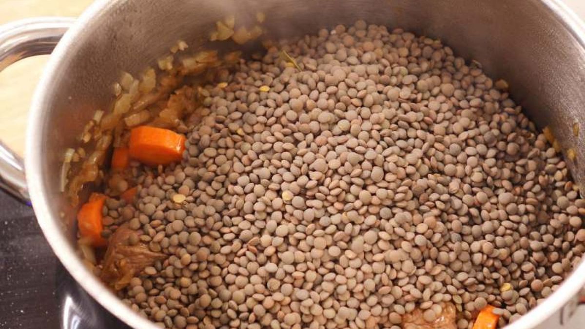 Lentejas estofadas   Paso 2
