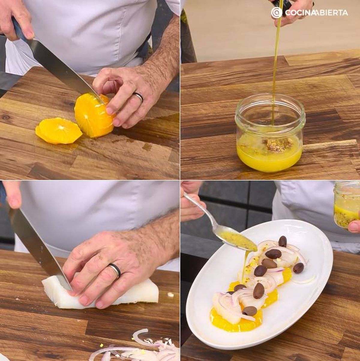 ensalada bacalao naranja pasos