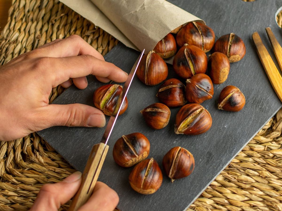 Las castañas son fuente de fibra y de hidratos de carbono de absorción lenta