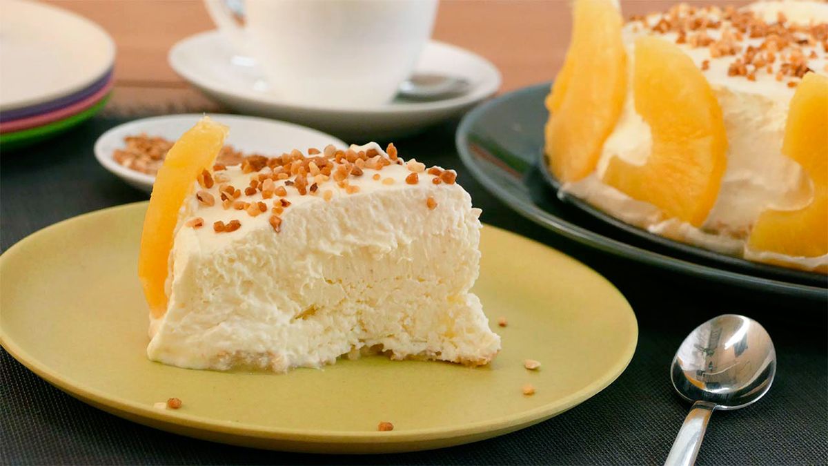 Tarta fría de piña 