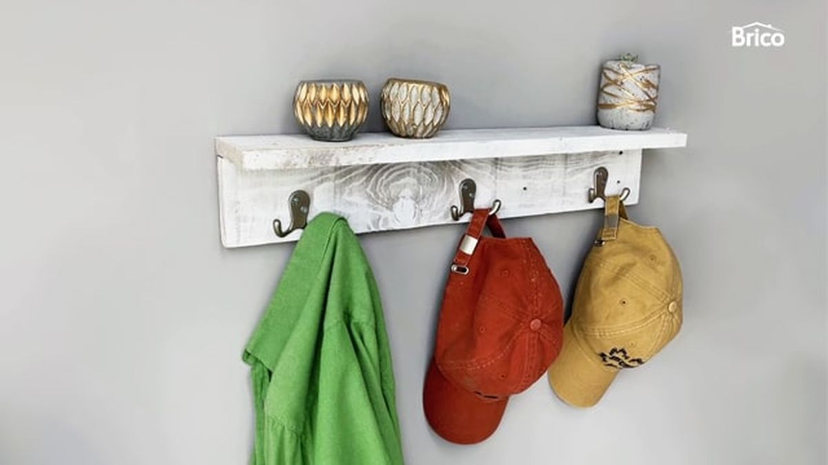 Bricomania 015 como hacer una perchero entrada paso19