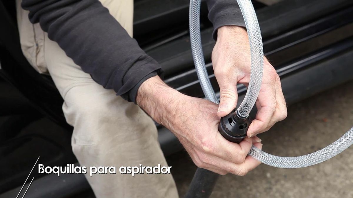 Kit de boquillas para el aspirador paso 7