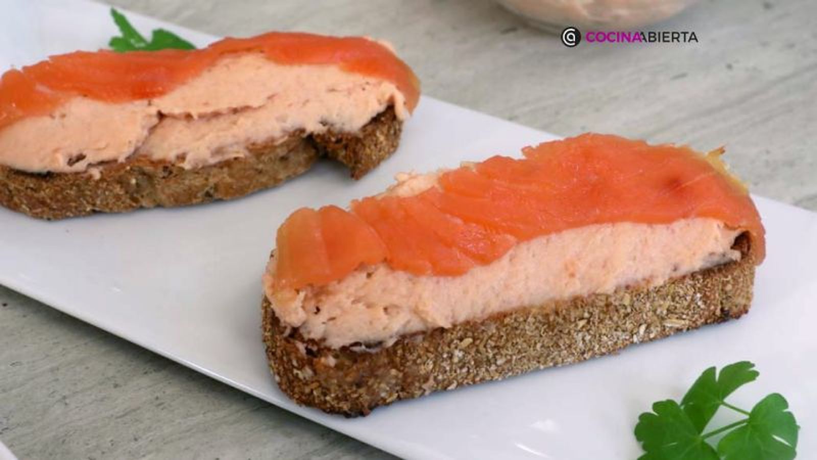 Paté de salmón ahumado Paté de salmón ahumado