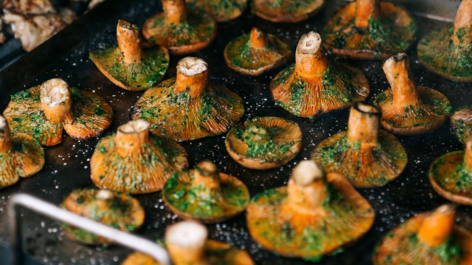 Níscalos a la plancha