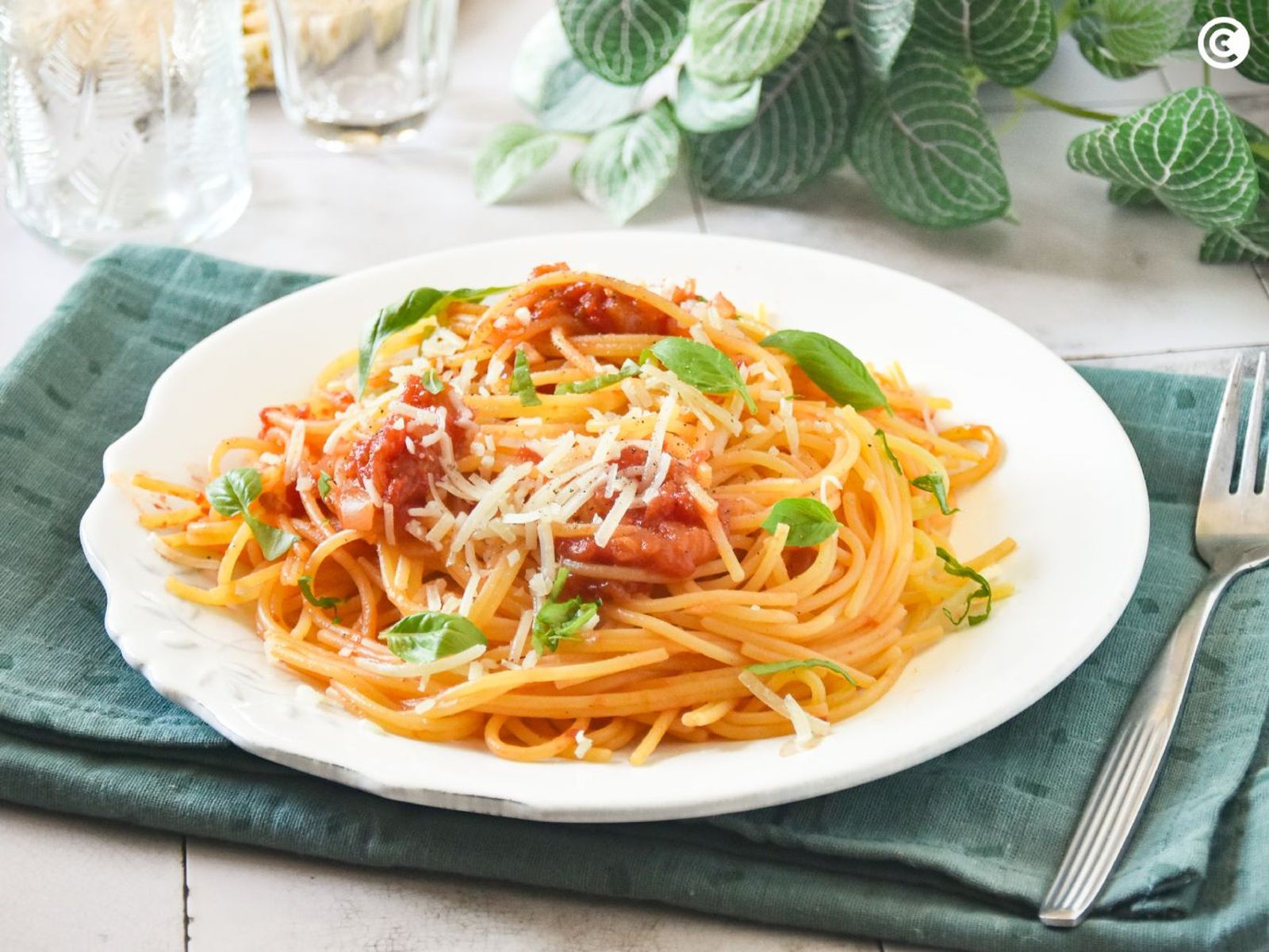 Espaguetis napolitana