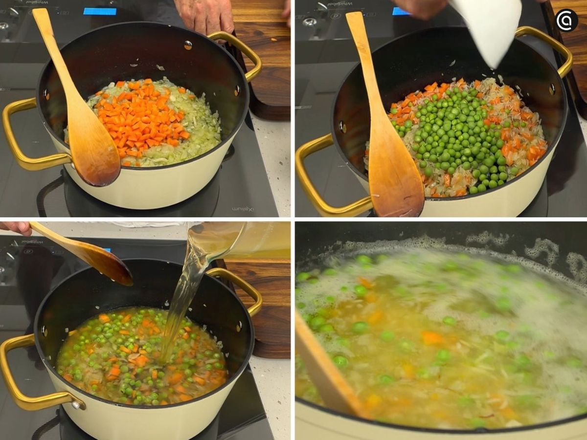 Paso a paso para hacer la sopa de arroz